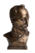 Бюст Дзержинского (Бронза, литье - СССР, 1927 год) 1927 г инфо 6982g.