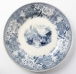 Тарелка "Argenfels" Фаянс, деколь Германия, Villeroy & Boch, конец XIX века Boch", ниже полукругом надпись "Germany" инфо 7133g.