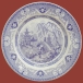 Тарелка Фаянс, глазурь Западная Европа, начало ХХ века 1910 г инфо 7207g.