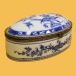 Шкатулка (Фарфор, роспись, глазуровка, металл - Англия(?), первая половина XX века) 1920 г инфо 7313g.